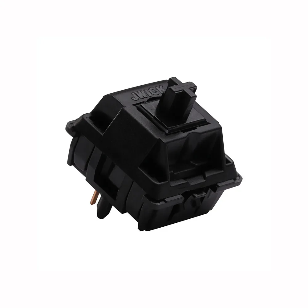 JWICK Black V2 Linear Switch – Premium Lubed Nylon, 5-Pin, 58.5g/63.5g