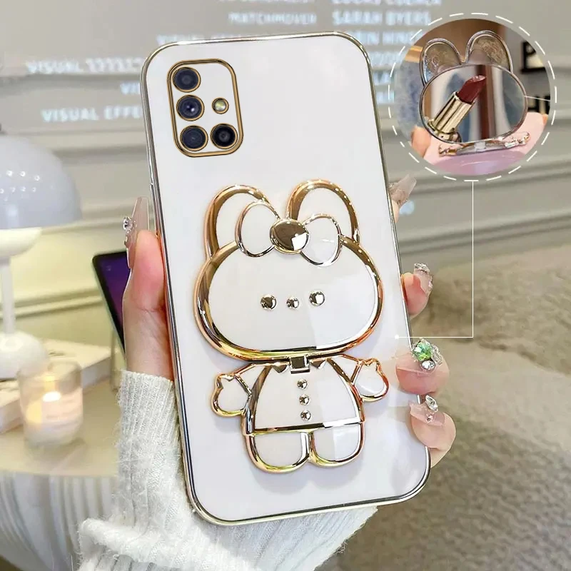 A 51 A 71 M 51 مرآة لوضع مساحيق التجميل لطيف أرنب...