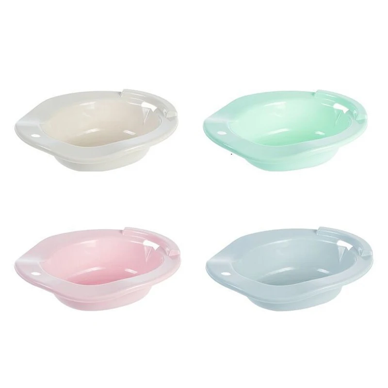 1pc Durable Over Elderly Postpartum Hemorrhoids Patient Toilet Tub Hip Basin Bidet Vaginal Steaming Seat Bath toilet sitz bath basin