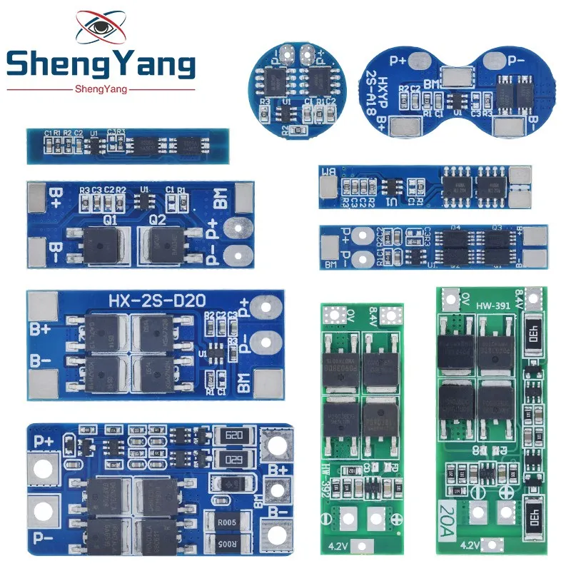 High-Capacity Lithium Battery Protection and Balance Board