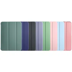 Enhanced Protective Tri-Fold Flip Case with Stylus for Honor Pad 8 12inch (Random color)