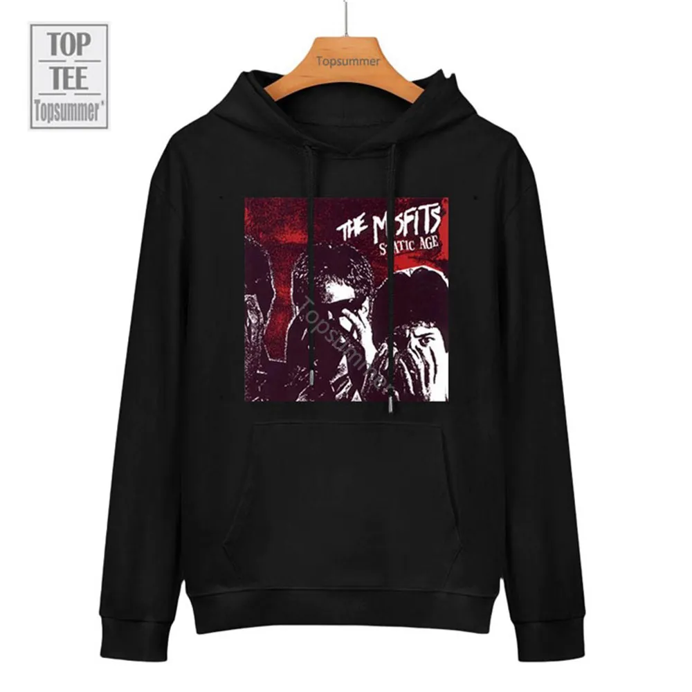

Static Age Album Hoodie The Misfits Tour Sweatshirts Mens Pop Trend Graphic Printed Sweatshirt