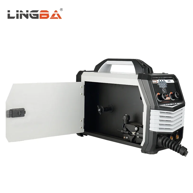 Factory Price New Portable No Gas Mig Mag Welding Machine 5in1Function With 14AK Build In Torch For Sales 4