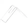 Transparent Lucite Napkin Holder Desktop V Shape Acrylic Napkin Holder Tissue Box Organizer Hotel Restaurant Table Decor 3