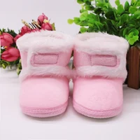 Winter Kids Baby Boy Girl Cotton Boots Casual Shoes First Walkers Newborn Warm Non-slip Soft Sole Shoe 4