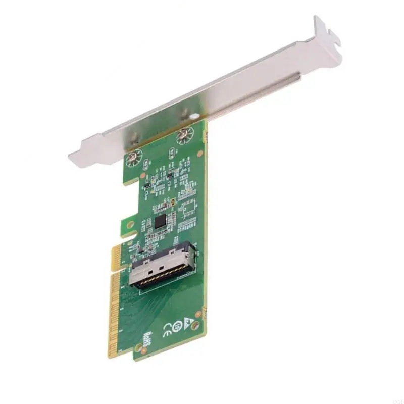 AXYB Portable PCIE 5.0 to MICO 8I Expansion Card for Data Transfer MICO 8I Converters Card for PC Desktop Accessories