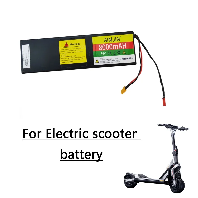 

36V 8000mAh Electric Bike Battery Pack 10S3P XT60+JST interface For Electric Scooter Pack Battery