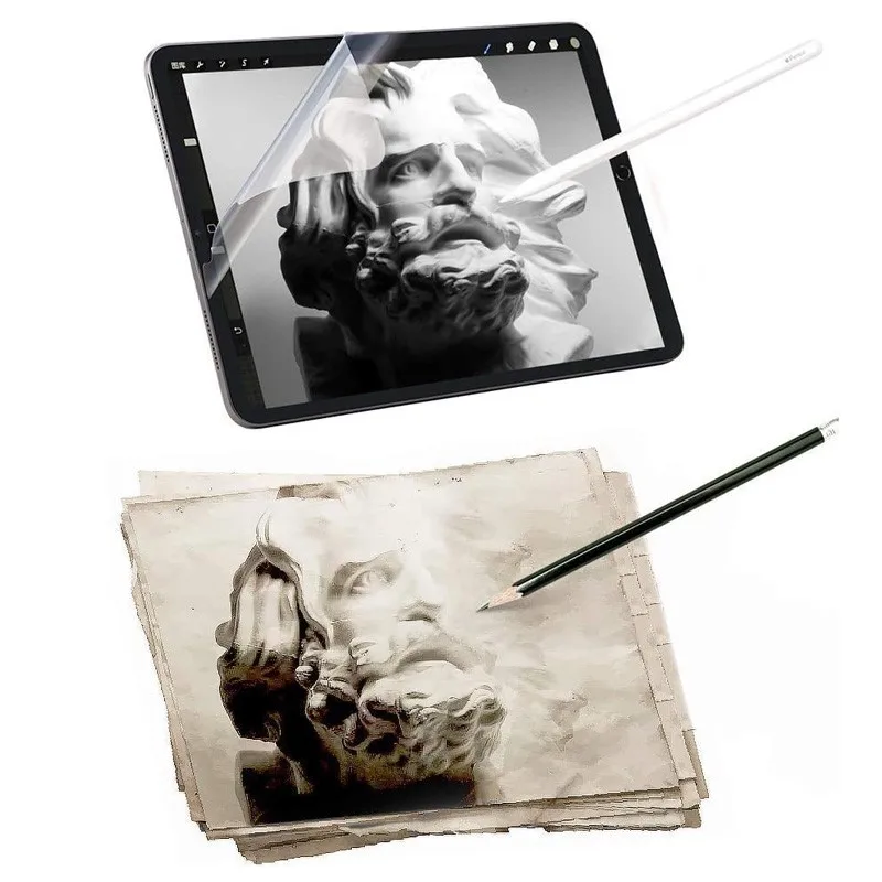 Protezione schermo opaca per iPad 10 9 8 7 10.9 Mini 6 Air 5 4 3 2 1 come pellicola di carta Pro 11 12.9 2018 2020 2021 2022 Pellicola schermo - immagine 5