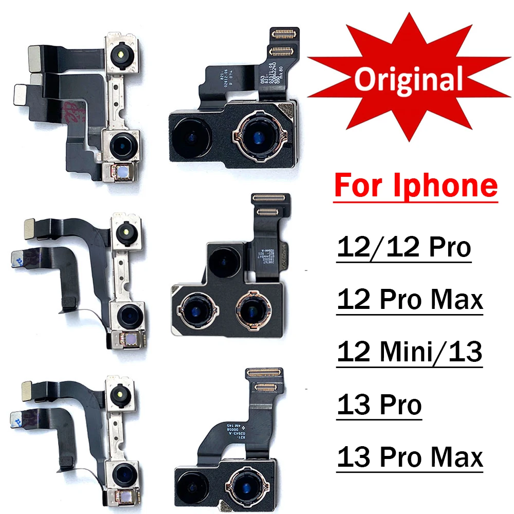 Original Rear Camera For Iphone 12 Pro Max Back Camera Rear Main Lens