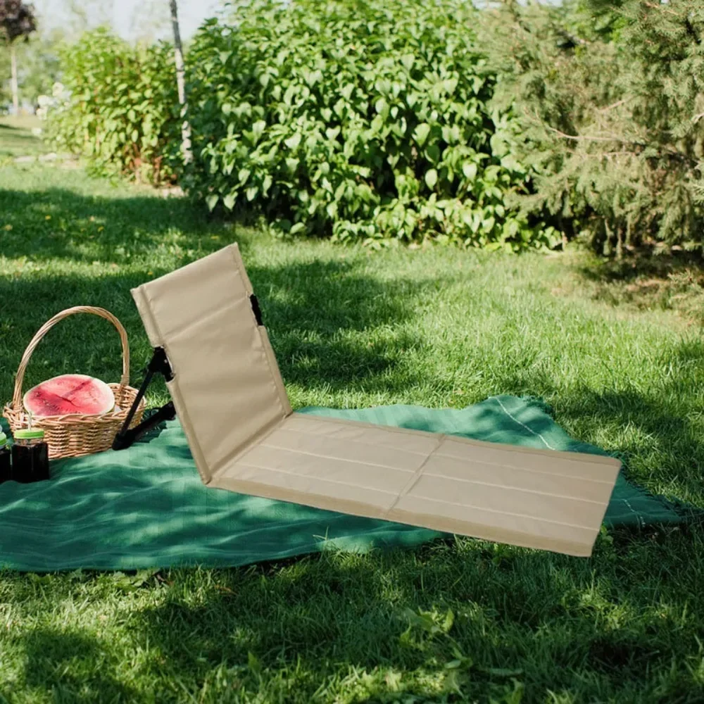 Fauteuil de plage pliable waterproof pour pêche et camping - Tissu Oxford résistant