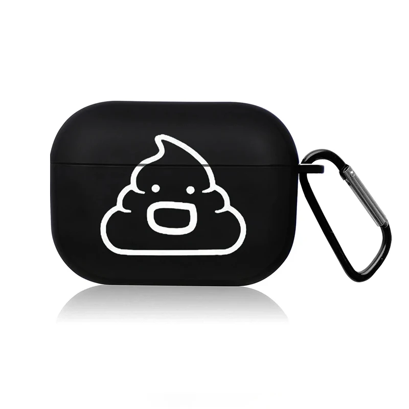 Creative Line Cute Black Earphone Case Image 5