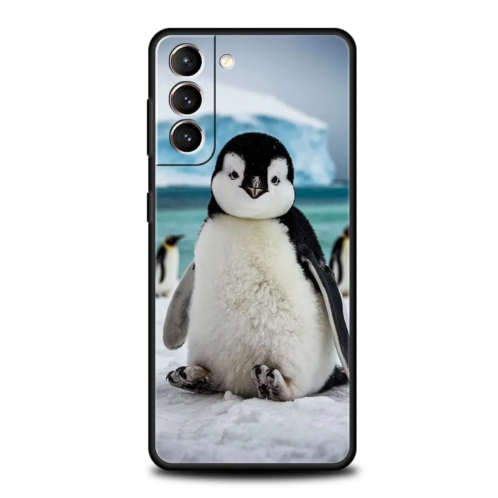 Penguin Arctic Soft Silicone Phone Case Cover