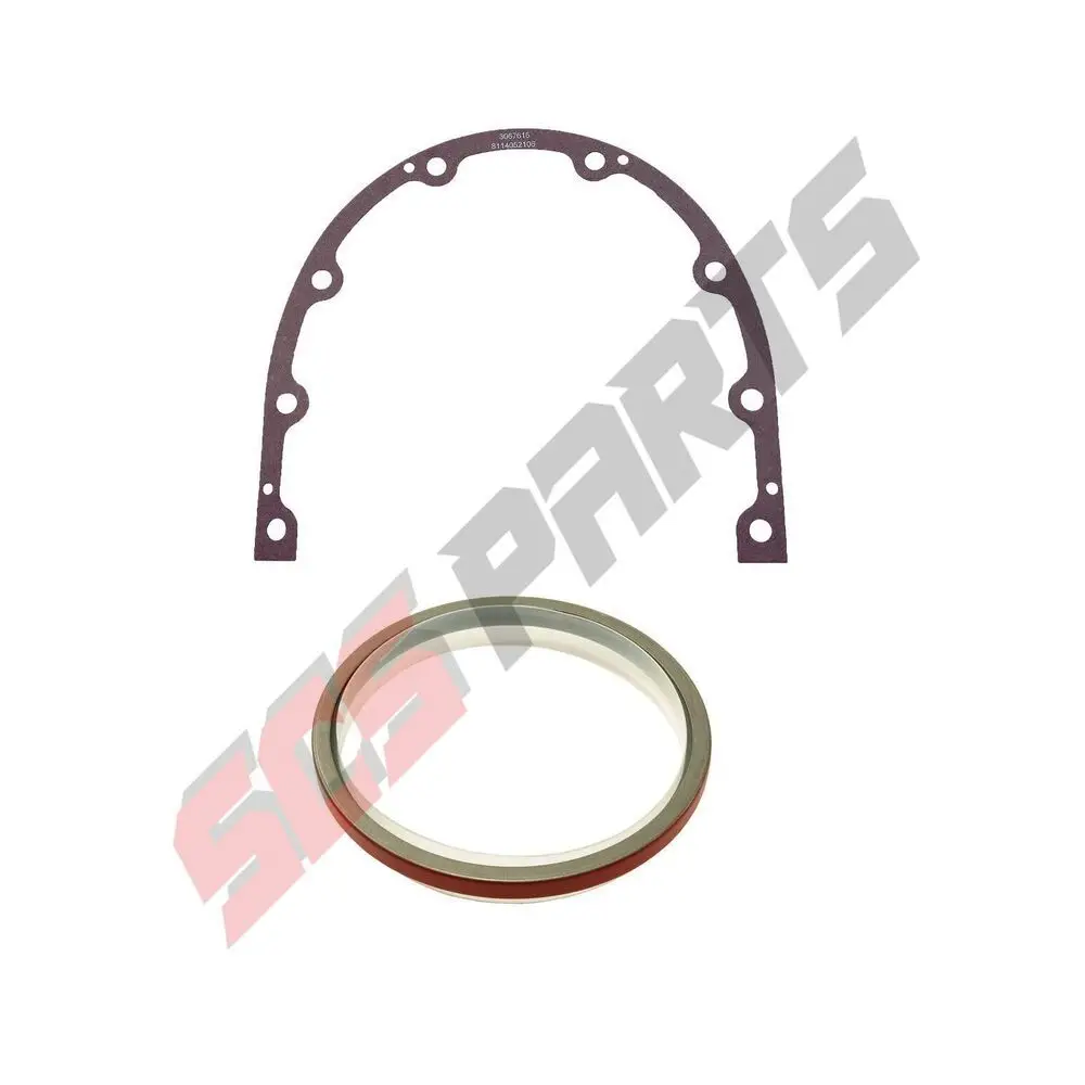 3067616 & 3006737 Rear Cover Gasket &Oil Seal Fit Cummins Engine N14 855 QSK