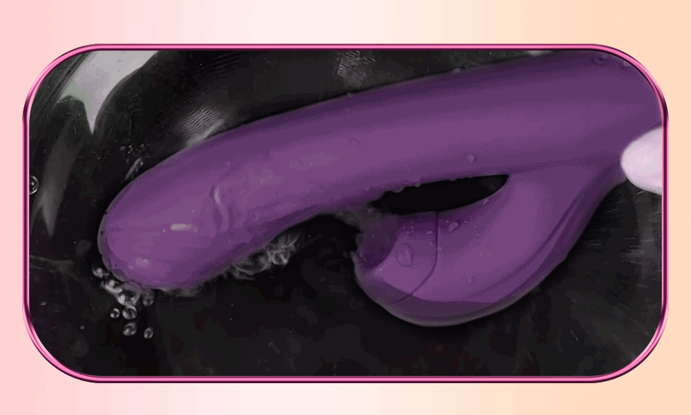 G-spot Clitoral Stimulator And Vibrator 2-in-1 Clitoris Sucker_voghion.com
