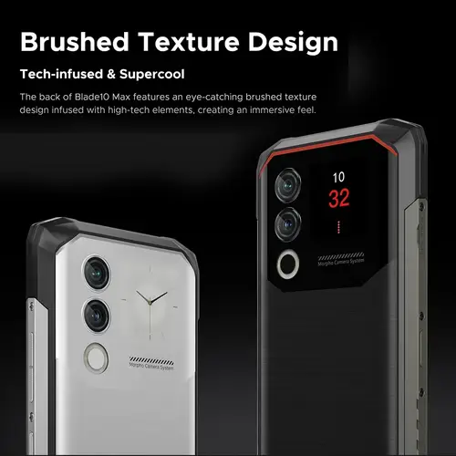 DOOGEE Blade 10 Max Smartphon 4G 6.56" 90Hz Display Unisoc T606 Octa Core Mobile Phone 20GB(8+12)+256GB 50MP 10300mAh Android 14 - Image 3