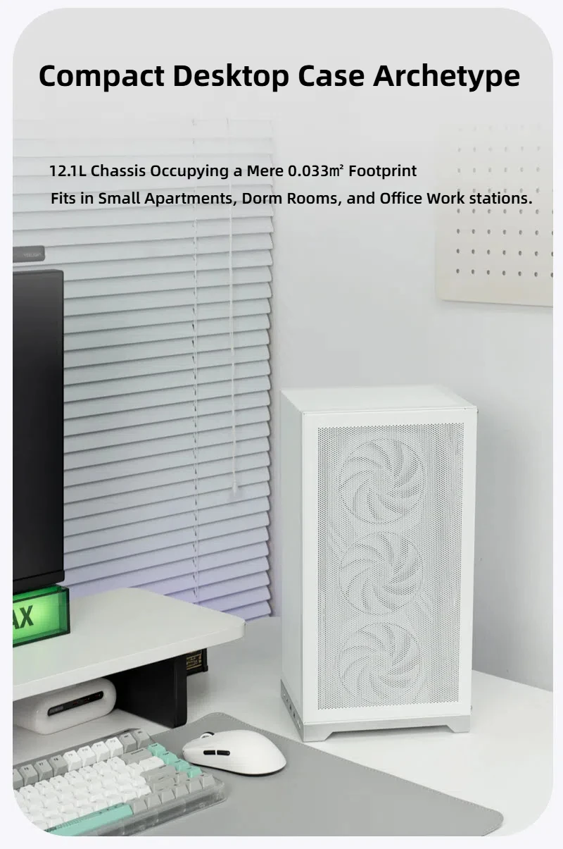 Корпус ShinySnake L400 Mesh ITX | AliExpress