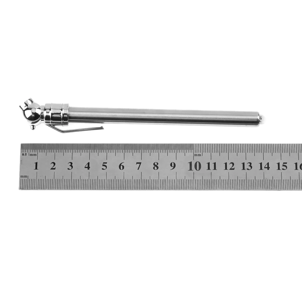Stainless Steel Pen Shaped Car Vehicle Tire Air Pressure Test Meter Gauge 4