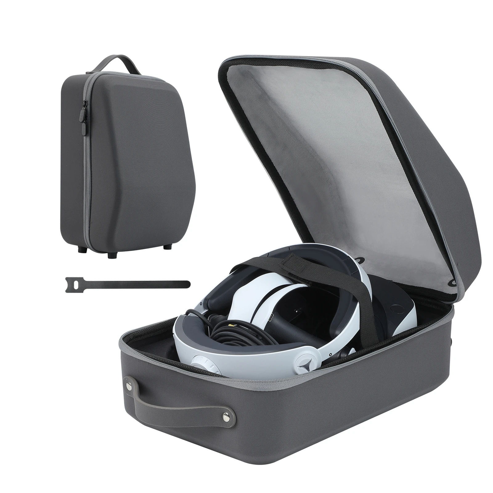 

For PS5 VR2 Multi-function Portable Storage Bag for PSVR2 Glasses+Handle Shockproof Compression Storage Bag
