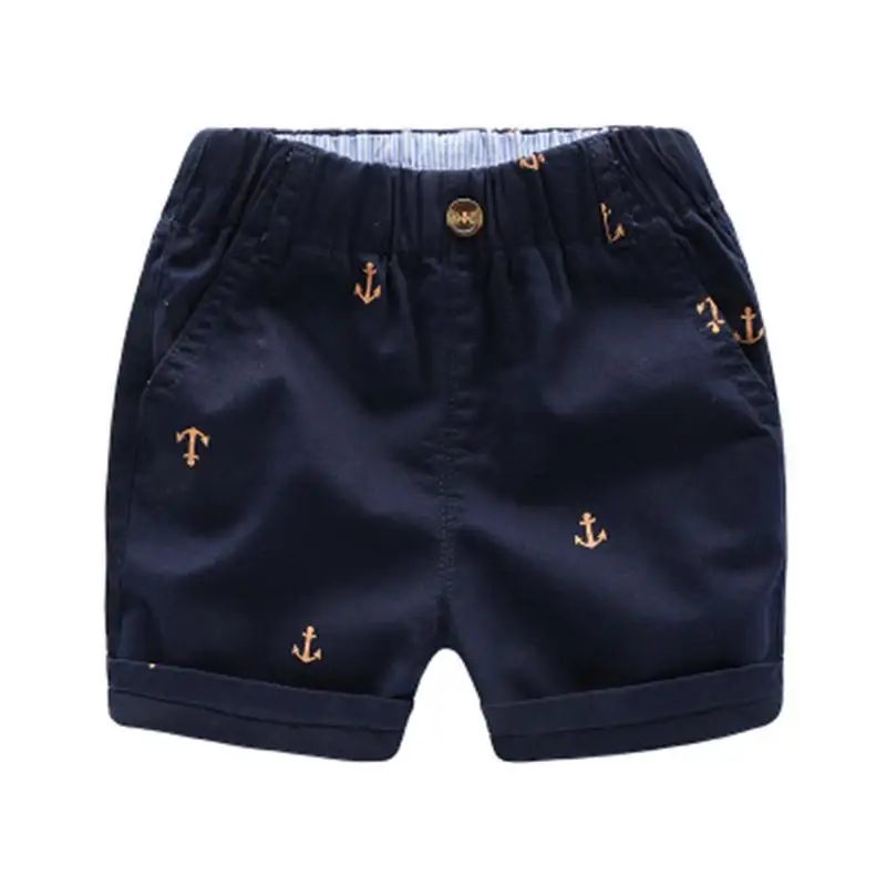 Kids Anchor Cotton Shorts 4