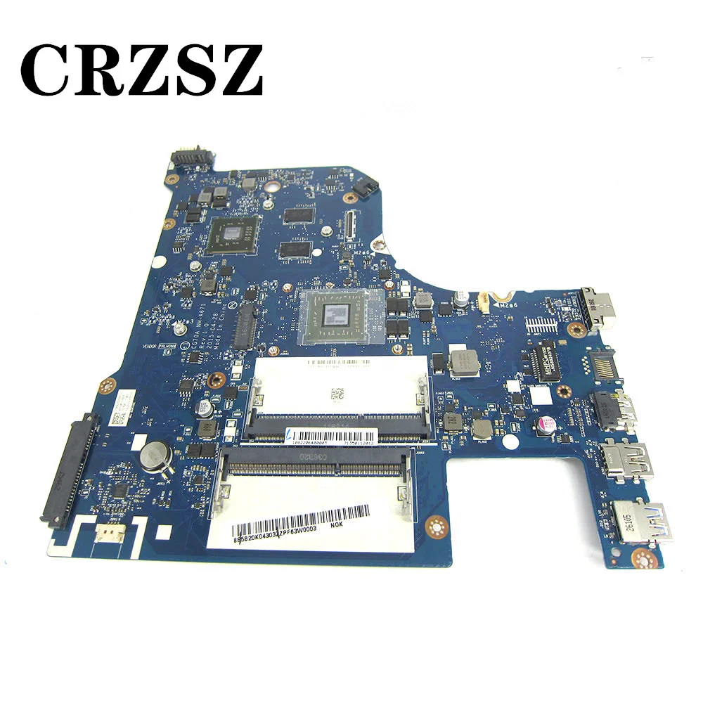 

CSRZSZ For Lenovo G70-35 Laptop motherboard 5B20K04303 NM-A671 with A6-6310u CPU 100% test ok