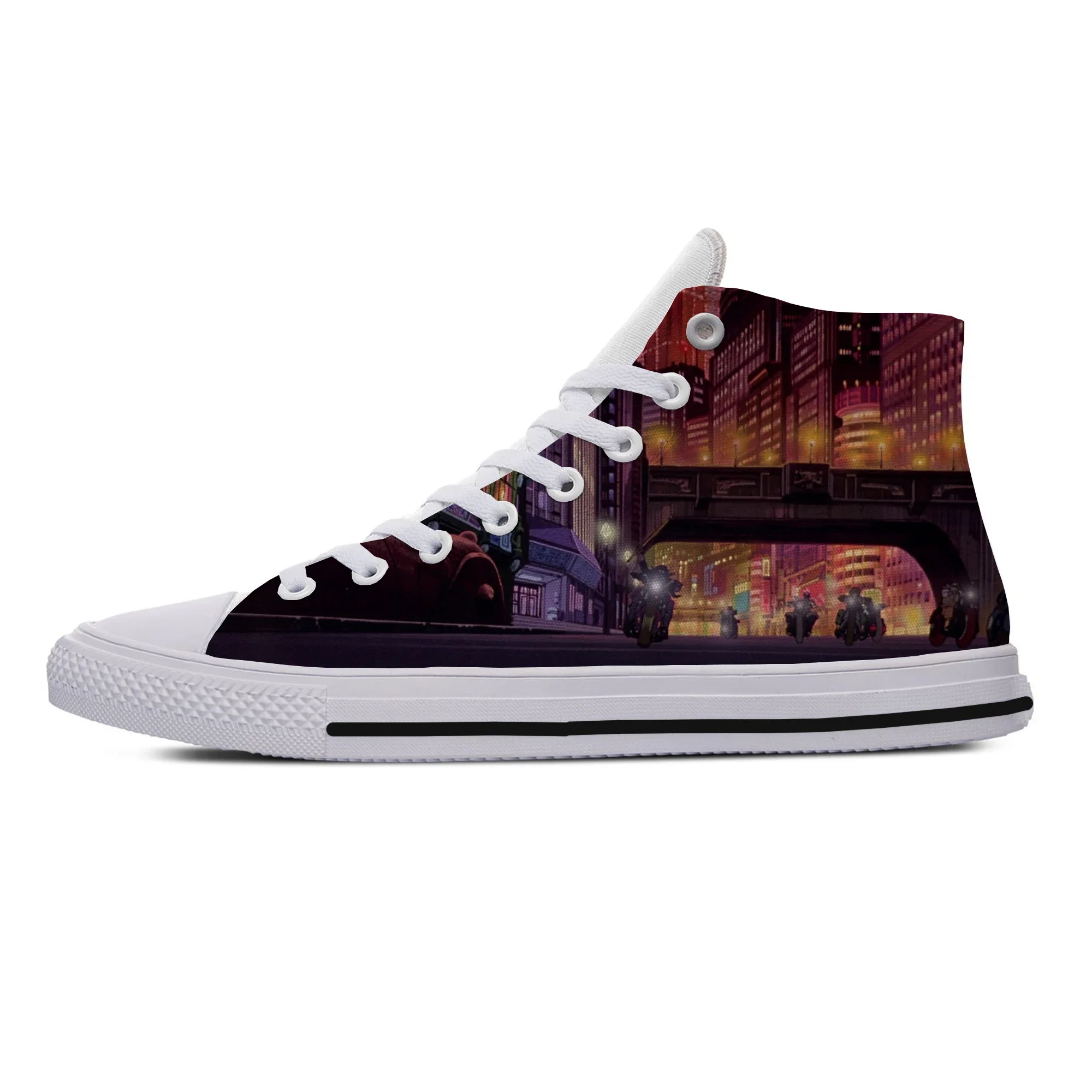 Hot Cool Summer Fashion Woman Man Akira Breathable Sneakers Casual Board Shoes High Quality Hot High Top Classic Canvas Shoes