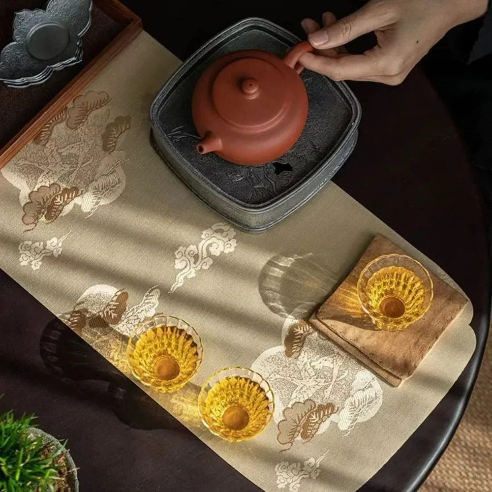 두꺼운 티 매트, 중국 스타일 테이블 매트, 창의적인 가정용 식기 매트, 신제품