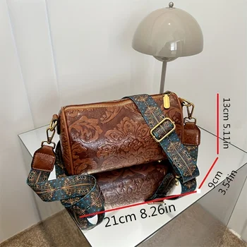 حقيبة كروس كلاسيكية أنيقة من الجلد الصناعي - حزام أنيق قابل للتعديل، وتصميم خالد للاستخدام اليومي 4