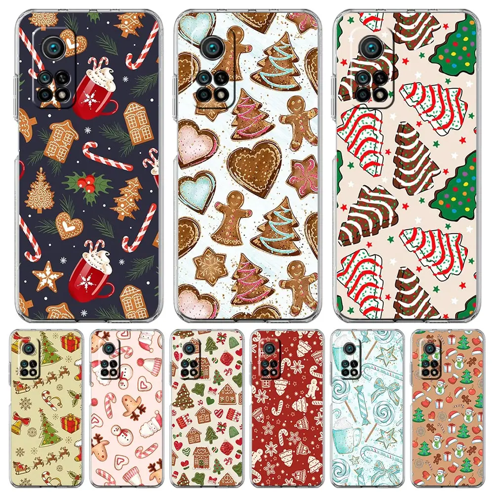 Cartoon Christmas Soft Clear Phone Case Cover