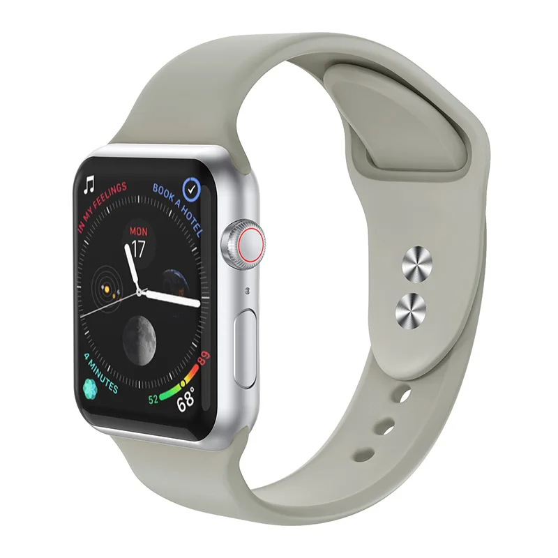 Premium Silicone Smartwatch Wristband Bracelet, Ultra-Durable and Comfortable