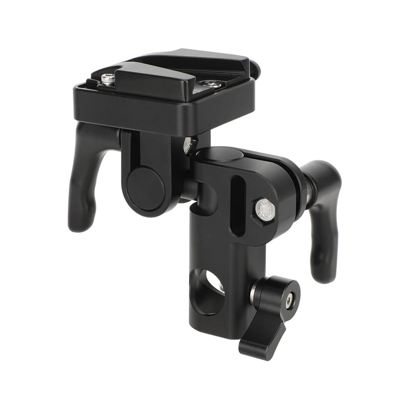Quick Release V-Lock Mount to C-Stand/Baby Pin Adapterc