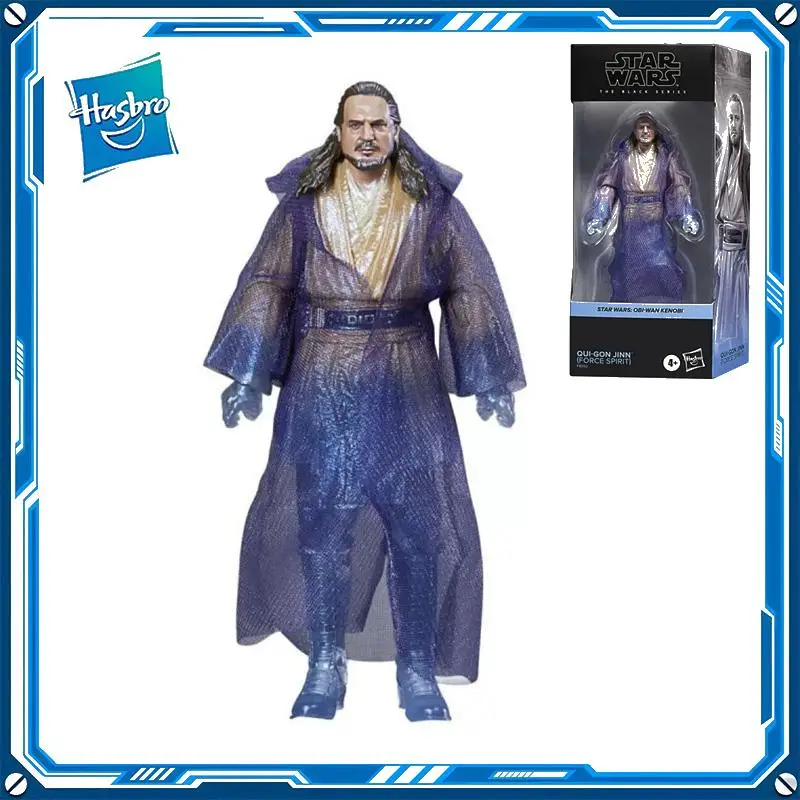 

In Stock Original Hasbro Star Wars Obi-Wan Kenobi Qui-Gon Jinn 6Inch PVC Anime Figure Action Figures Model Toys