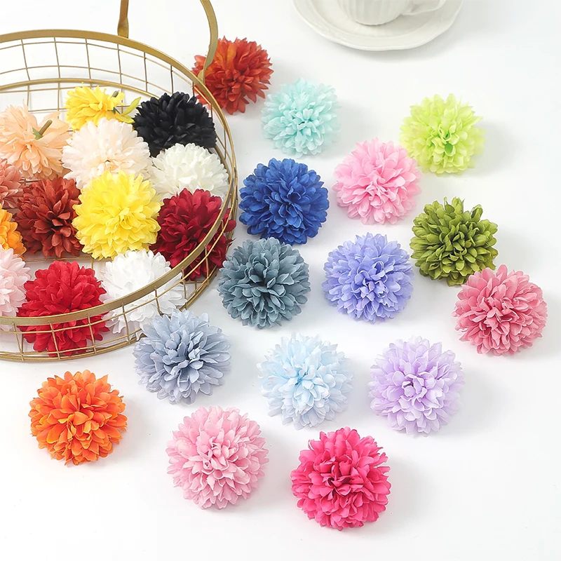 5/10/20Pcs 6,5 cm Künstliche Blume Seide Hortensien Hause Hochzeit Party Dekoration Vase Tisch DIY Handwerk Kranz geschenke Zubehör