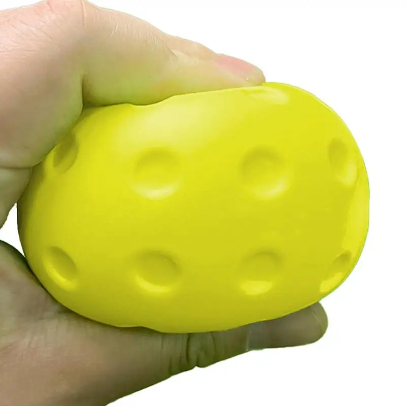 Pickleball Practice Standard Ball Soft PU Pickleball Ball Standard Size Beginners Professionals Warm-up Solution Indoor Outdoor