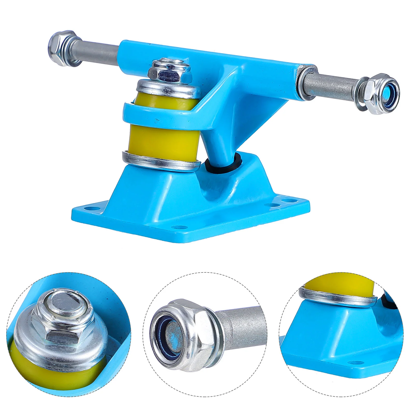 Wheels for Trucks Skateboard Bearings Bracket Bridge Standard Metal Aluminum Accessories