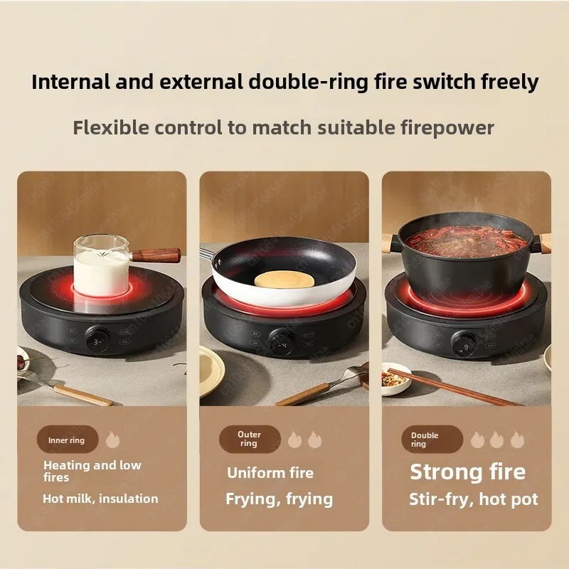 Xiaomi Mijia Induction Cooker S1 Kitchen Tea Boiling Water Home 2200W High Power Round Electric Ceramic Stove induction cooker