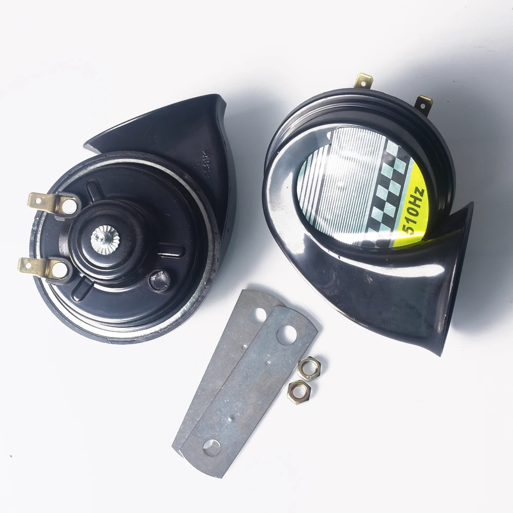 2x horn air horn 130dB for 12V Car Auto Motorcycle 410HZ / 510HZ
