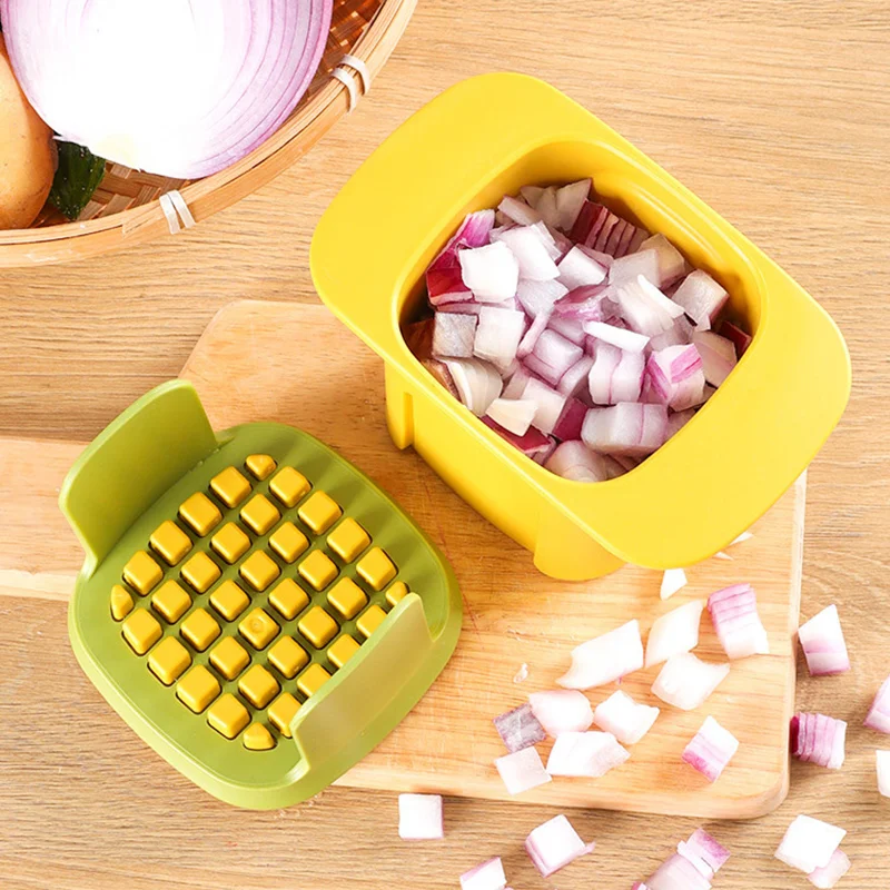 NUZYZ Vegetable Cutter Grater Handle Potato Carrot Cucumber Slicer Box  Kitchen Tool 