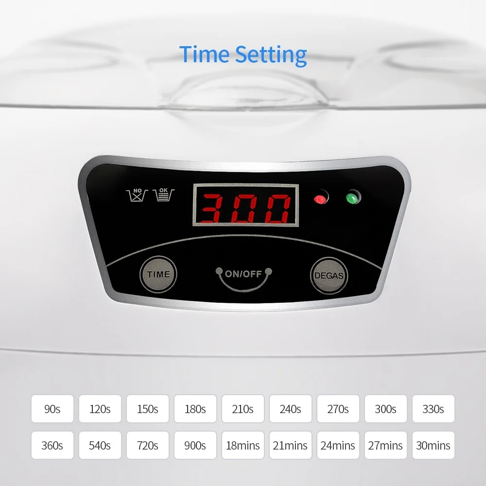 Manicure Tools Ultrasonic Cleansing Bacteria Cleaner Case Nails Disinfection Sterilizer Machine Anti Corrosion Sterilizer Box