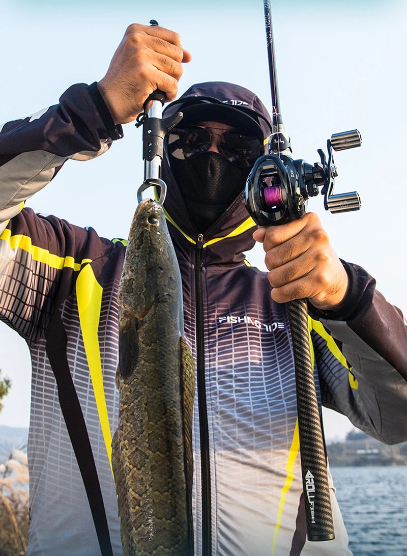 1,8 M Et Main Gauche--Ensemble De Canne Et Moulinet De Pêche Casting Ultraléger De 2.1m, En