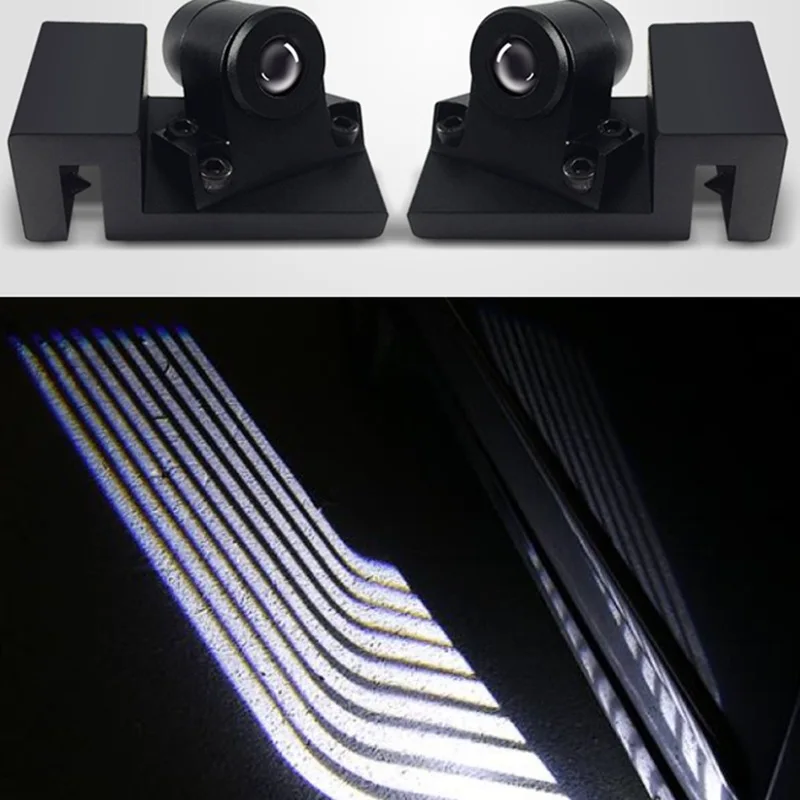 LED Welcome Light and Puddle Light Car Accessories - Ground Lamps and Vehicle Decorations