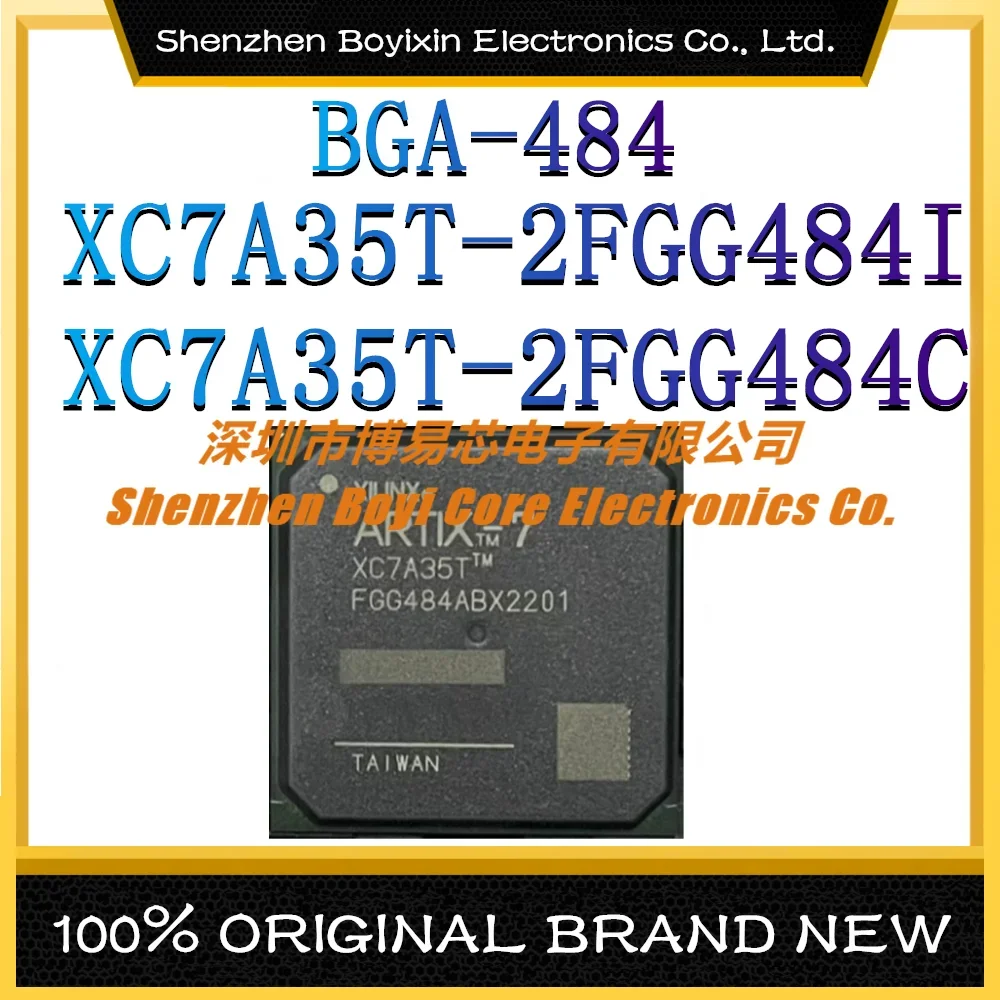 XC7A35T-2FGG484I XC7A35T-2FGG484C Package: BGA-484 Programmable Logic Device (CPLD/FPGA) IC Chip xc7a50t 1fgg484c xc7a50t 1fgg484i xc7a50t 2fgg484c xc7a50t 2fgg484i 1fgg484c 1fgg484i 2fgg484c 2fgg484i xc7a50t ic chip bga 484