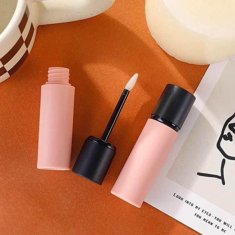 10/30/50PCS Empty Round Lip Gloss Tube Big Brush DIY Handmade Empty Liquid Lipstick Tube Makeup Tool Cosmetic Container