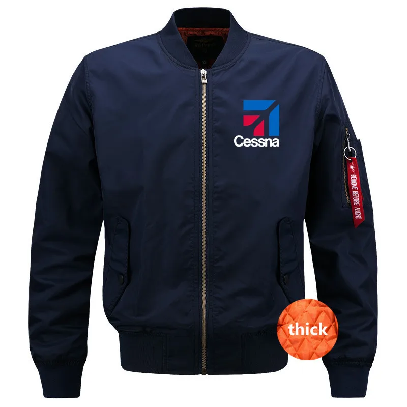 Military Aviation MA-1 Bomber Jacket – Lightweight Nylon Windbreaker For Outdoor & Casual Wear