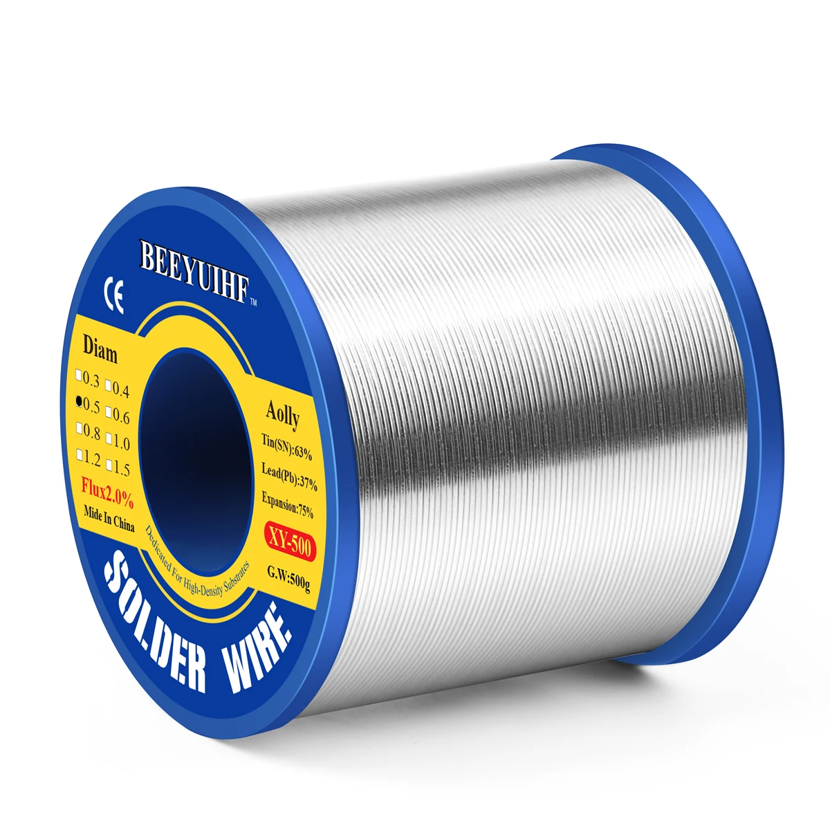 100g 300g 500g Solder Wire Tin Sn 63/Pb 37 Rosin Core Welding Soldering Wire Reel No-clean Flux 2% 0.5/0.6/0.8/1.0/1.2/1.5/2.0mm soldering flux paste