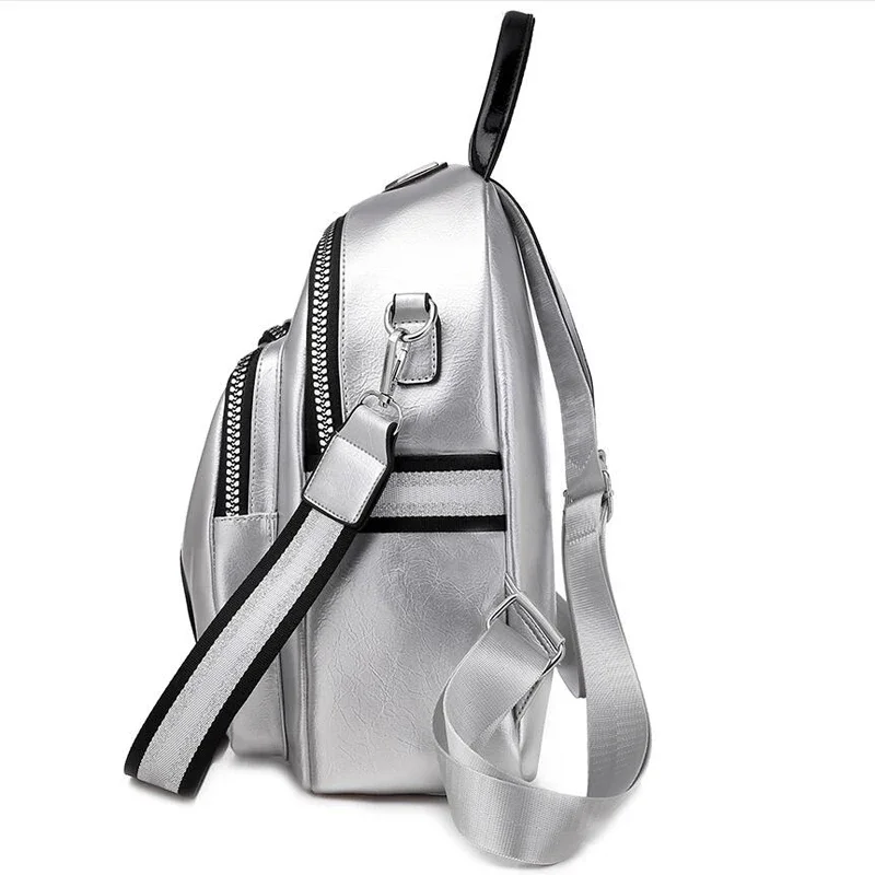 Small and Stylish Women's Bagpack with Multiple Functions for Leisure and Travel