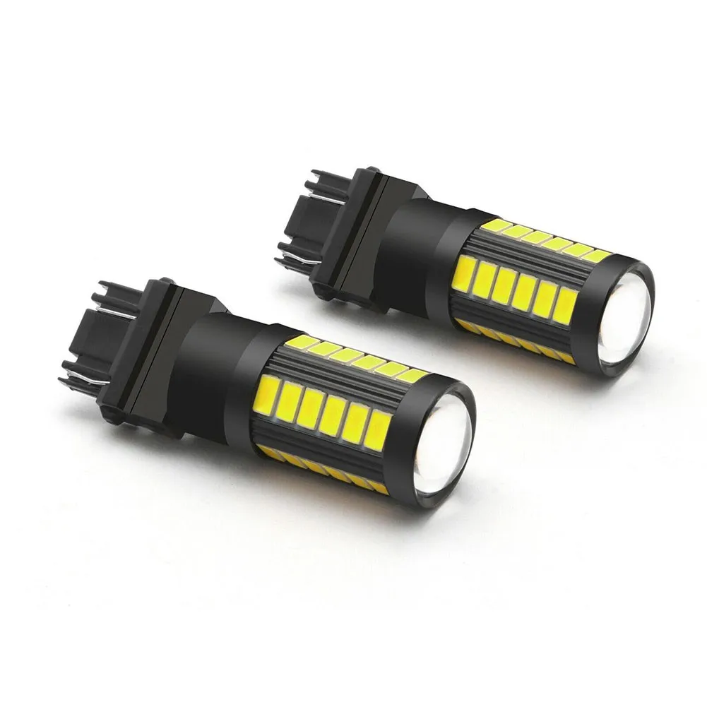 

5630 LED Bulbs 5730Chip 6.6W 6500K 7440 800LM DRL Daytime Running Fog For Chevy Silverado 1500 Lamps 2pcs 3157