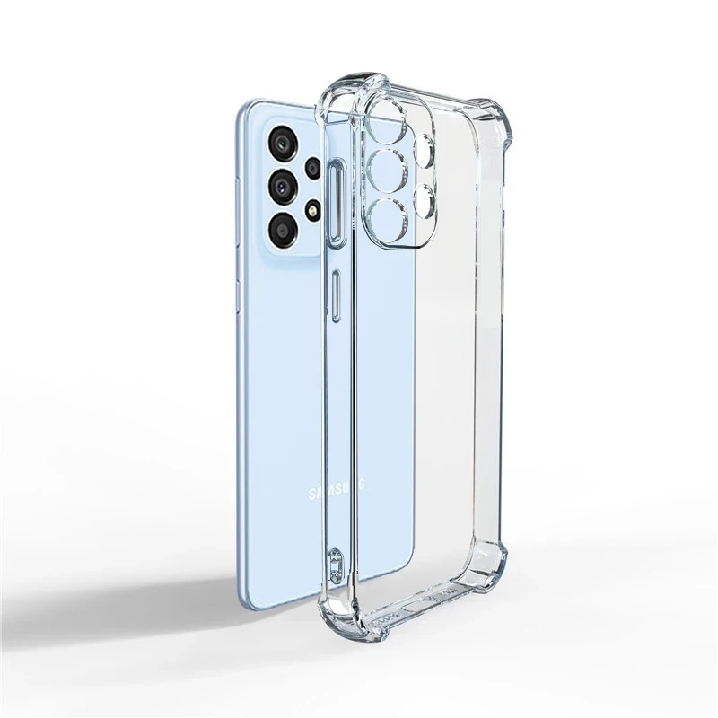 Hülle für Samsung Galaxy A73 A24 A54 A34 A14 A72 A52s 5G Klare TPU stoßfeste Abdeckung für Galaxy A52 A42 A33 A32 A22 A13 Hüllen_voghion.com