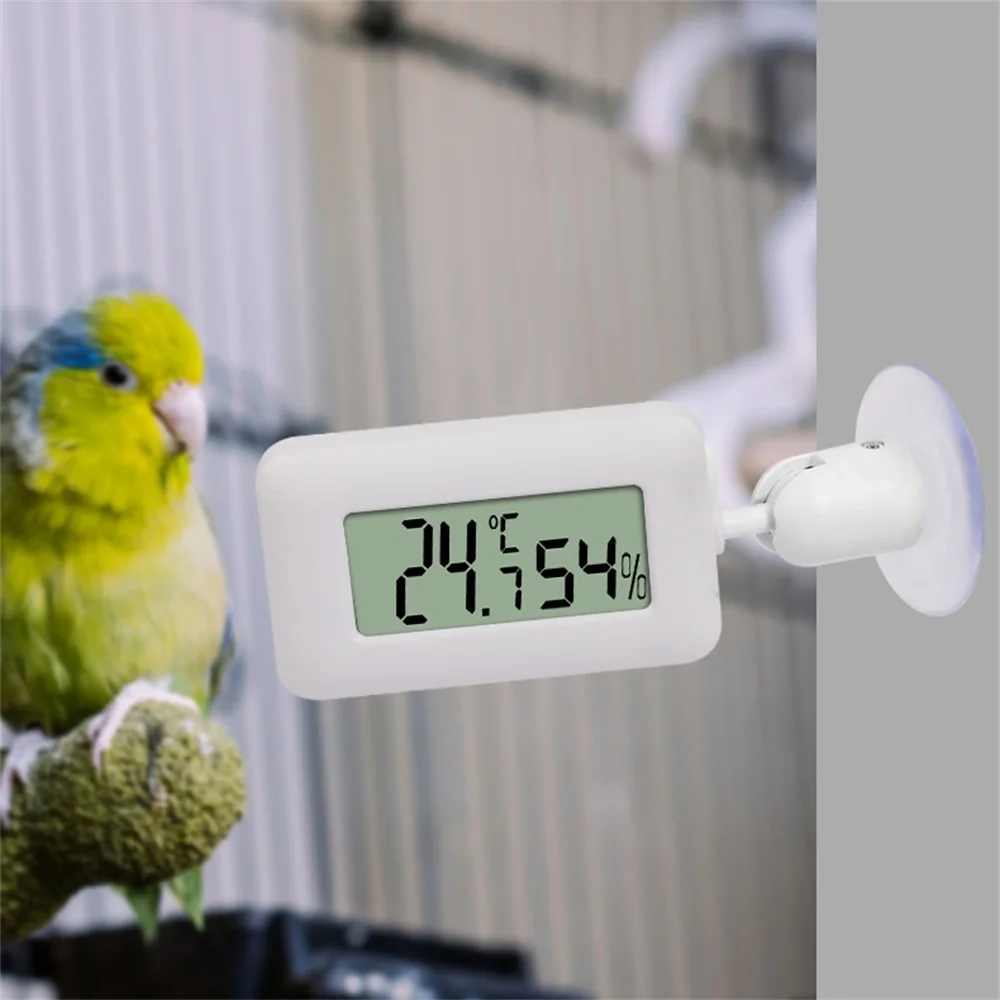Title 15, Mini Digital Reptile Thermometer Hygrometer wit...