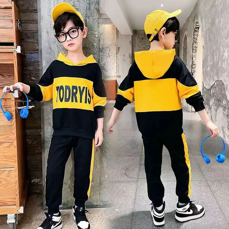 Kids Clothes Boys Spring Autumn Fashion Hoodie Jackets + Pants