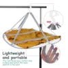 Breathable Drying Net Clothes Air Mesh Foldable Socks Rack Clothing Fabric Flat 2